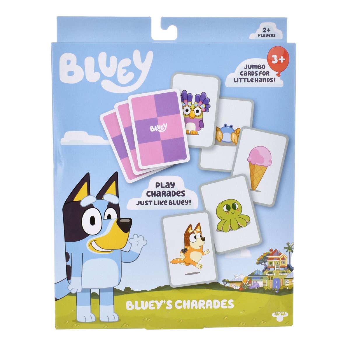 Juego de cartas adivinanzas Bluey