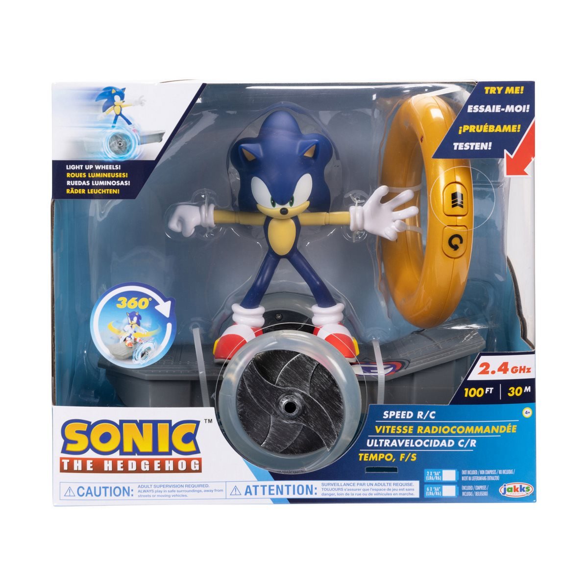 Skate R/C Con Figura Sonic