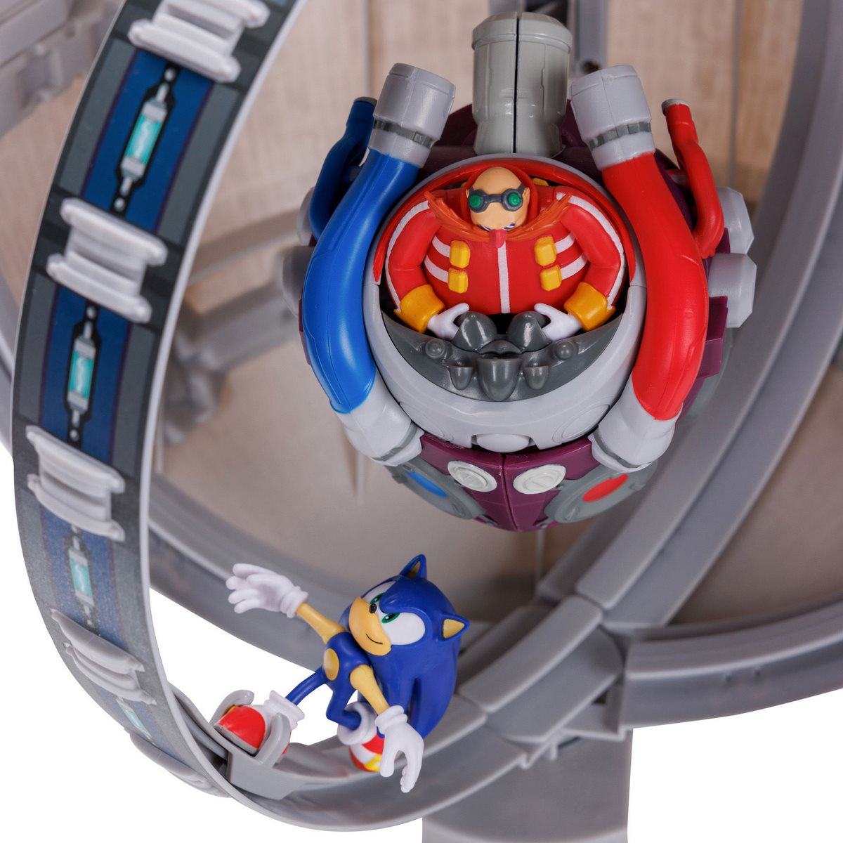 Playset Death Egg Con Figura Sonic De 5 Cms
