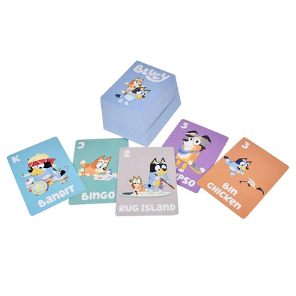 Juego de cartas 5 en 1 Bluey