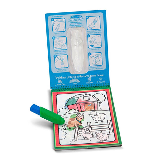 Cuaderno Para Colorear Con Agua Melissa & Doug - Animales