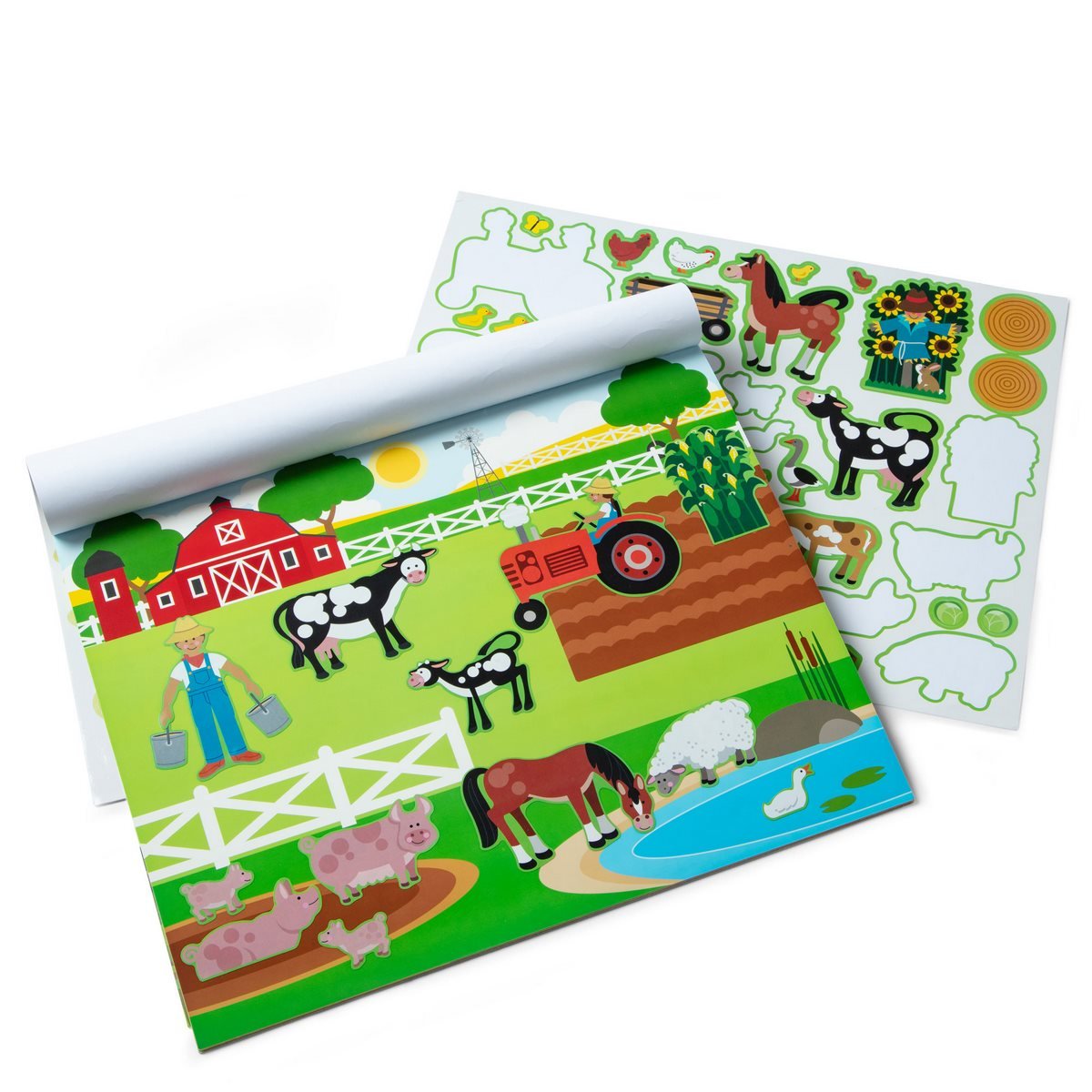 Crea Escenas Con Stickers Reutilizables Melissa & Doug - Habitats