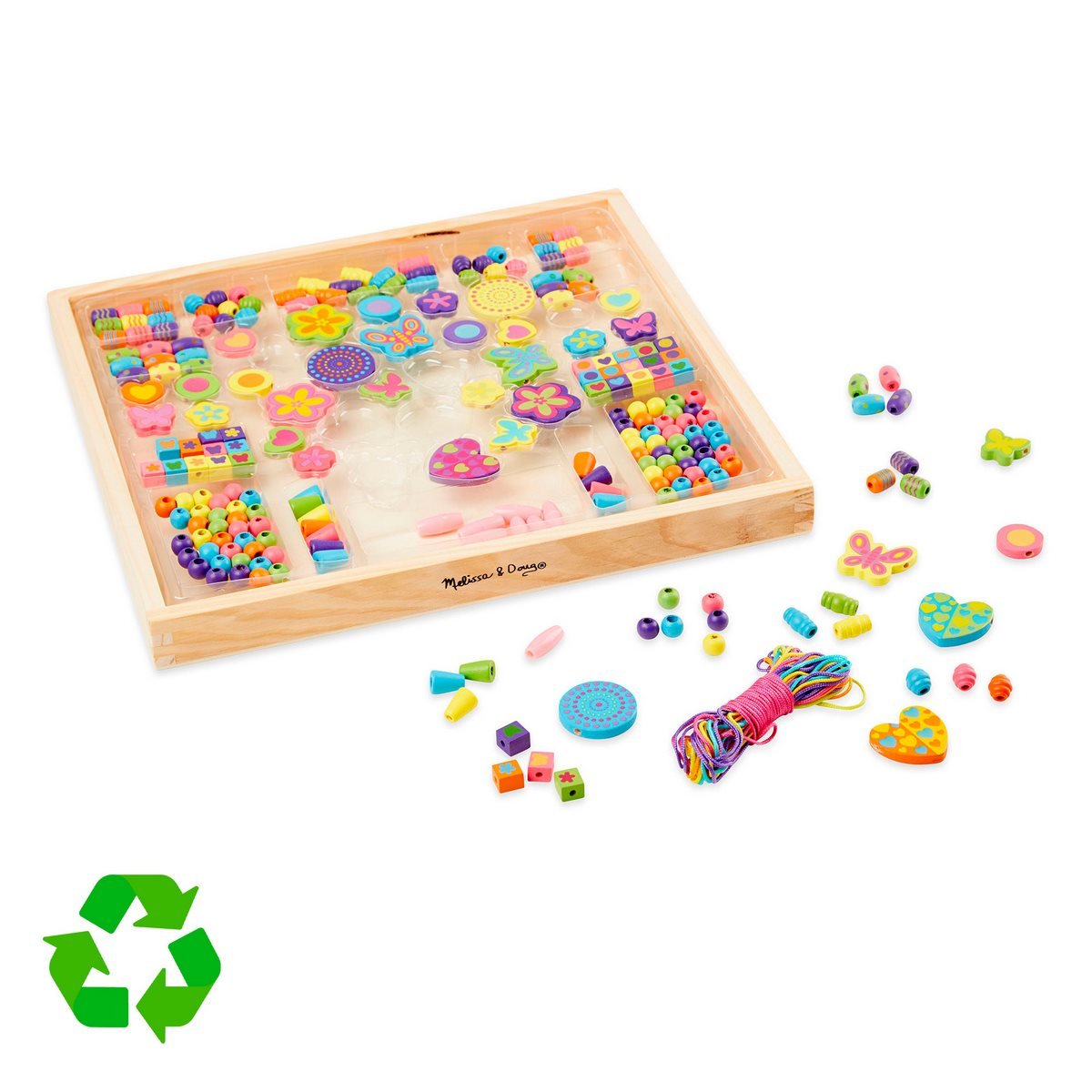 Set Para Diseñar Collares Y Mas De Madera Melissa & Doug