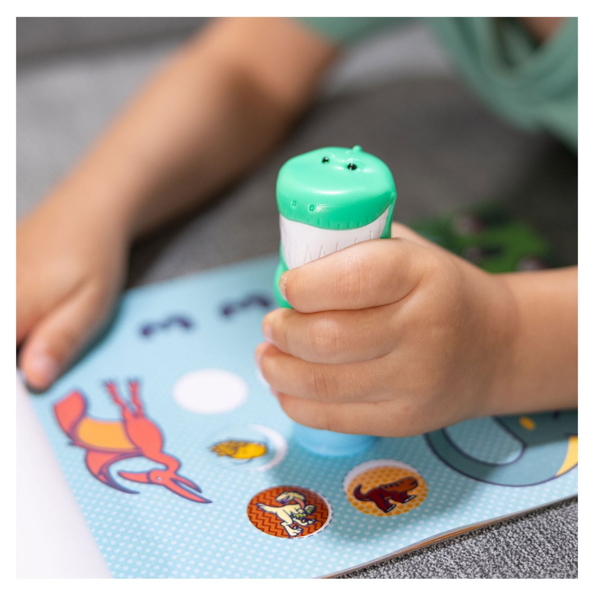 Estampador Wow Con 300 Stickers Melissa & Doug - Dinosaurio
