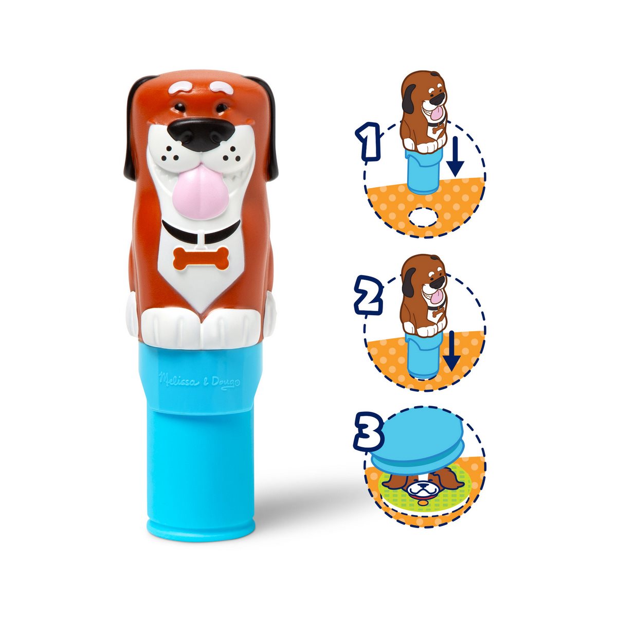 Estampador Wow Con 300 Stickers Melissa & Doug - Perro