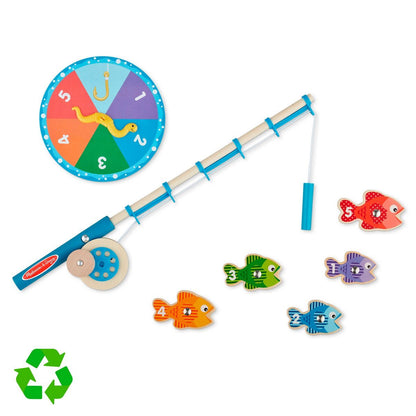 Juego De Pesca De Madera Melissa & Doug