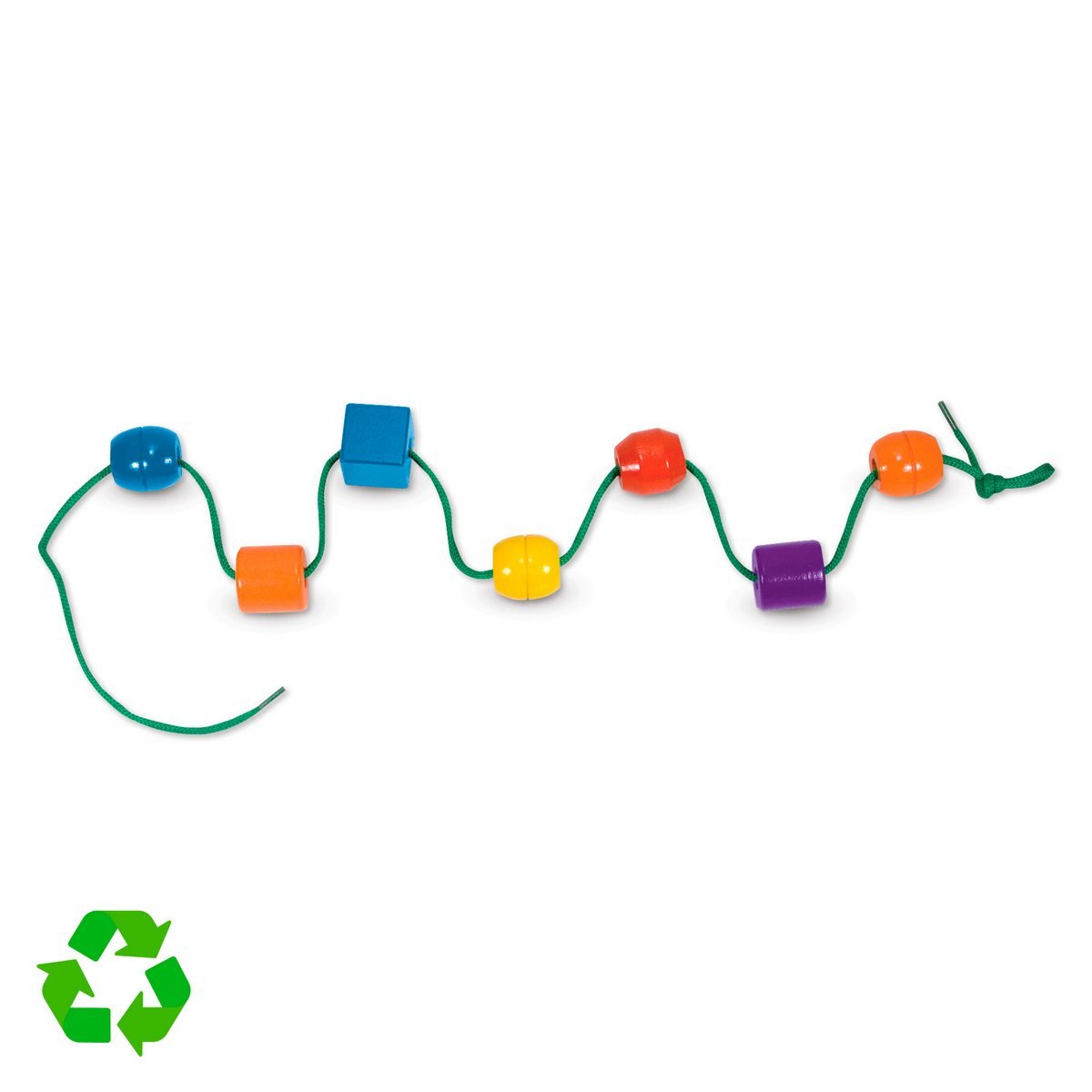 Juego Básico De Encaje De Madera Con Cordones Melissa & Doug