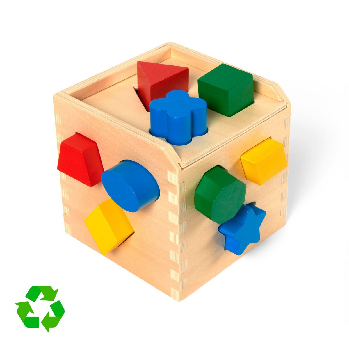 Cubo De Encaje De Madera Melissa And Doug
