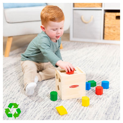 Cubo De Encaje De Madera Melissa And Doug
