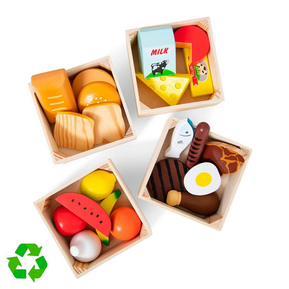 Set De Alimentos De Madera Melissa & Doug