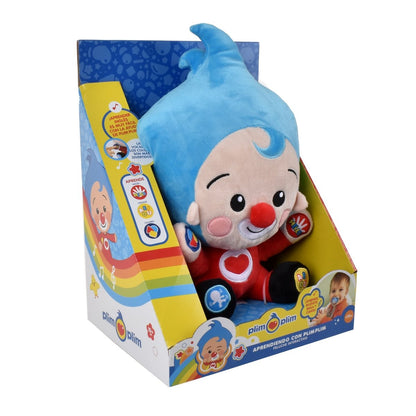Peluche De Aprendizaje De 30 Cms Con Luz Música Y Sonidos Plim Plim