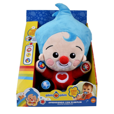 Peluche De Aprendizaje De 30 Cms Con Luz Música Y Sonidos Plim Plim