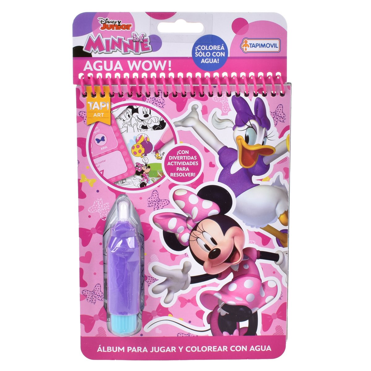 Libro Actividades Con Lapiz Magico Para Pintar Con Agua - Minnie