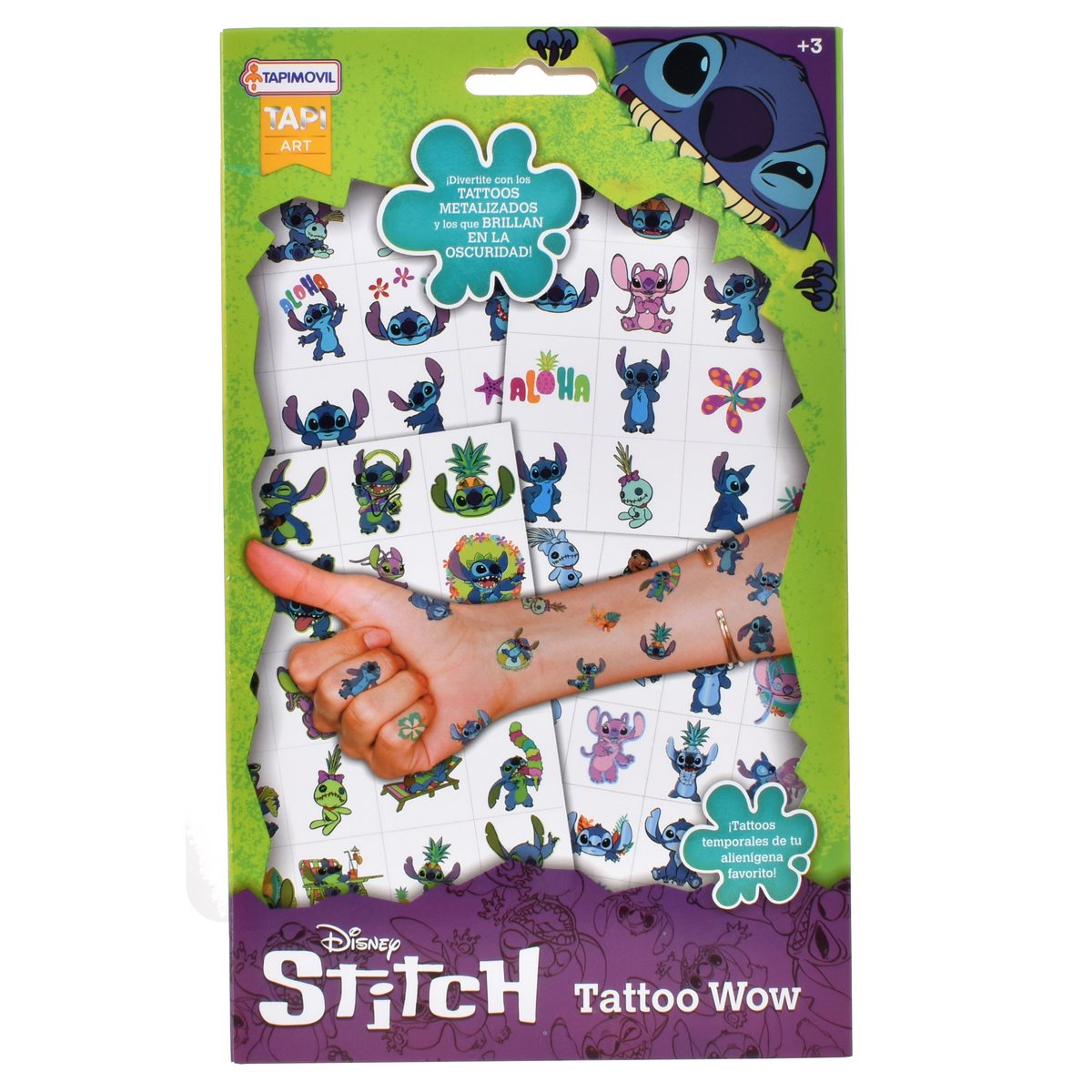 Tatto Temporales - Stitch