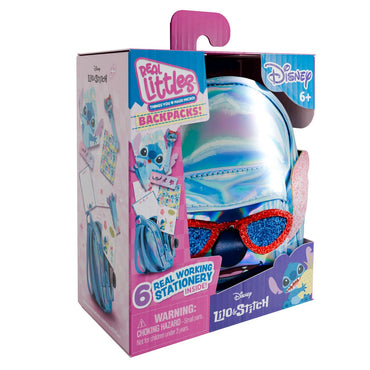 Mini Mochila Stitch Con Accesorios Real Littles