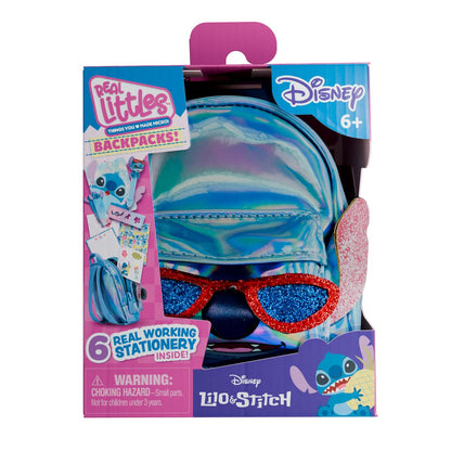 Mini Mochila Stitch Con Accesorios Real Littles