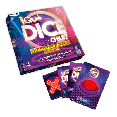 Juego De Mesa Qué Dice Chile Familias En Juego