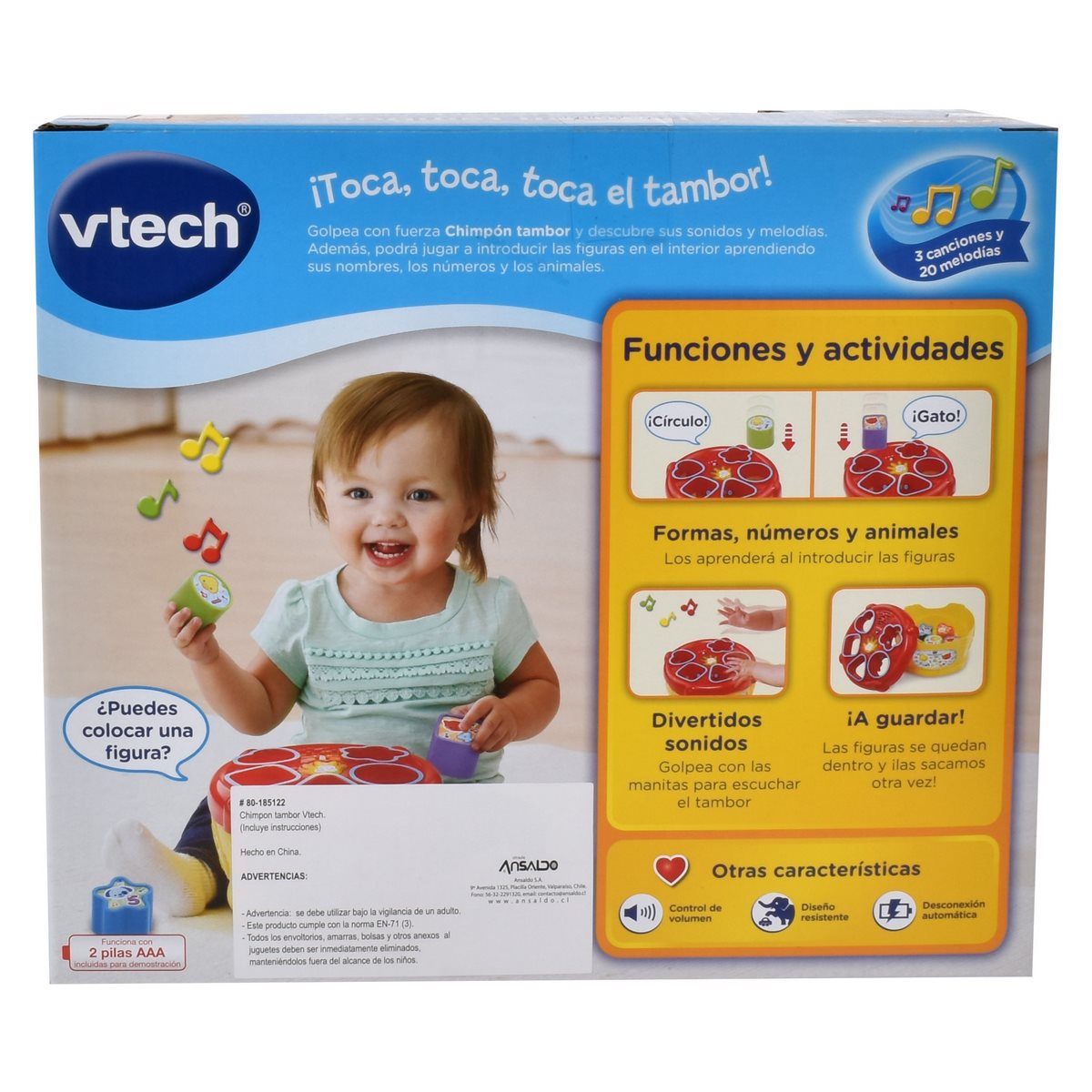 Chimpon Tambor Vtech