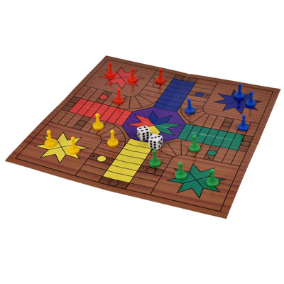 Juego De Ludo En Caja Metalica
