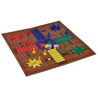 Juego De Ludo En Caja Metalica