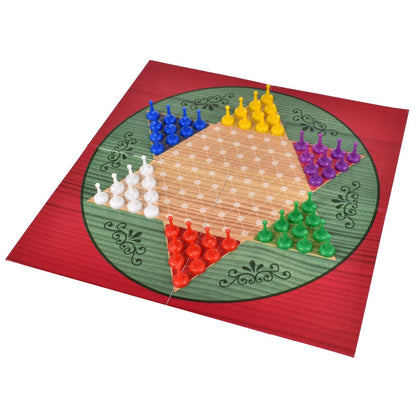 Juego De Mesa Tablero Chino En Caja Metálica