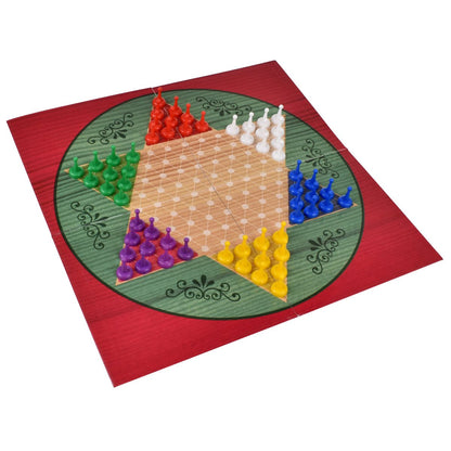 Juego De Mesa Tablero Chino En Caja Metálica