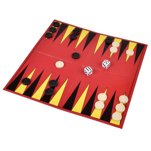 Juego Backgammon En Caja Metálica