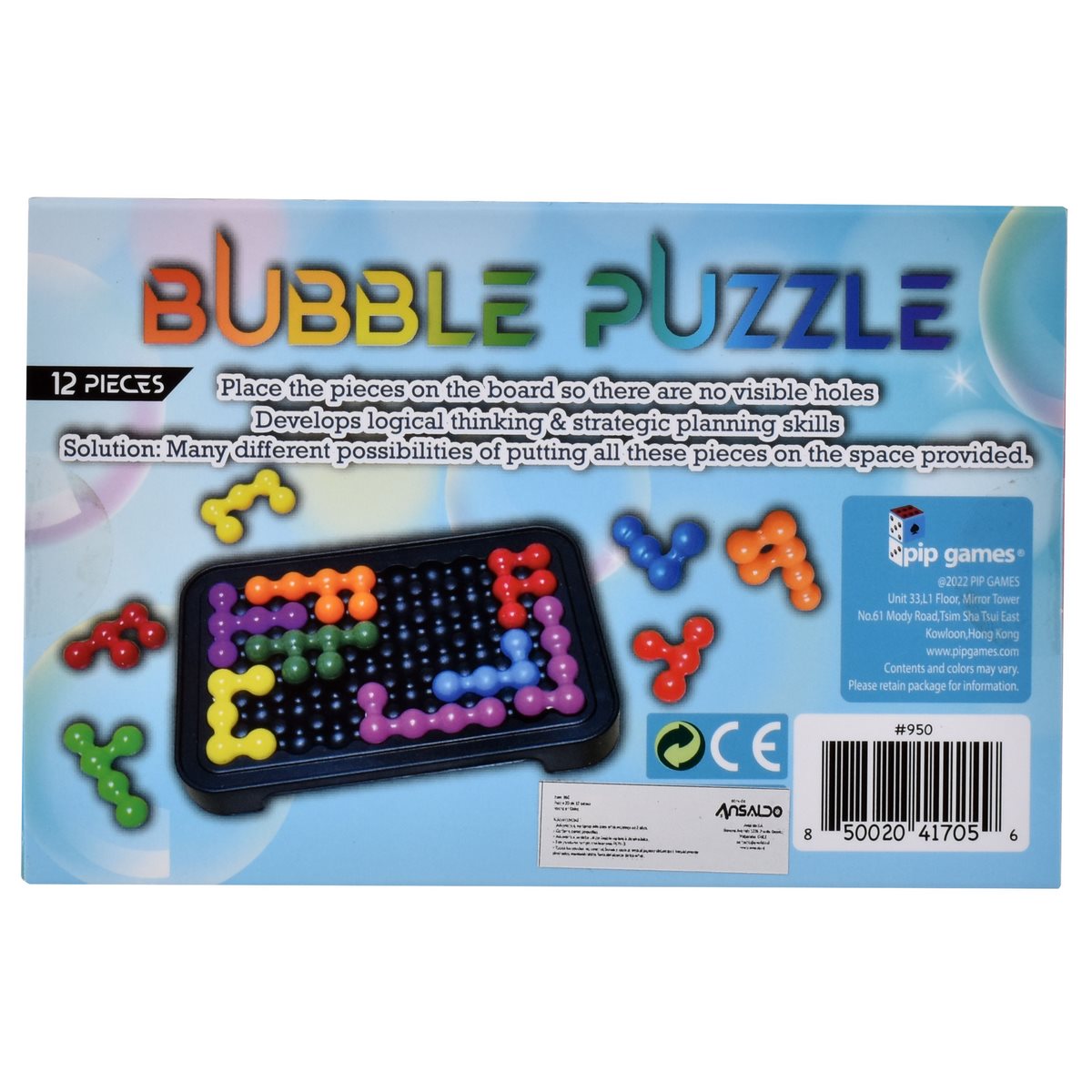 Puzzle 3d De 12 Piezas