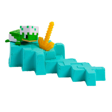Figura De Accion Minecraft Vanilla Mini Mining - Morado