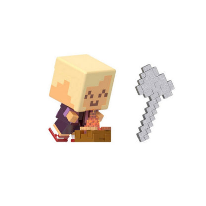 Figura De Accion Minecraft Vanilla Mini Mining - Amarillo