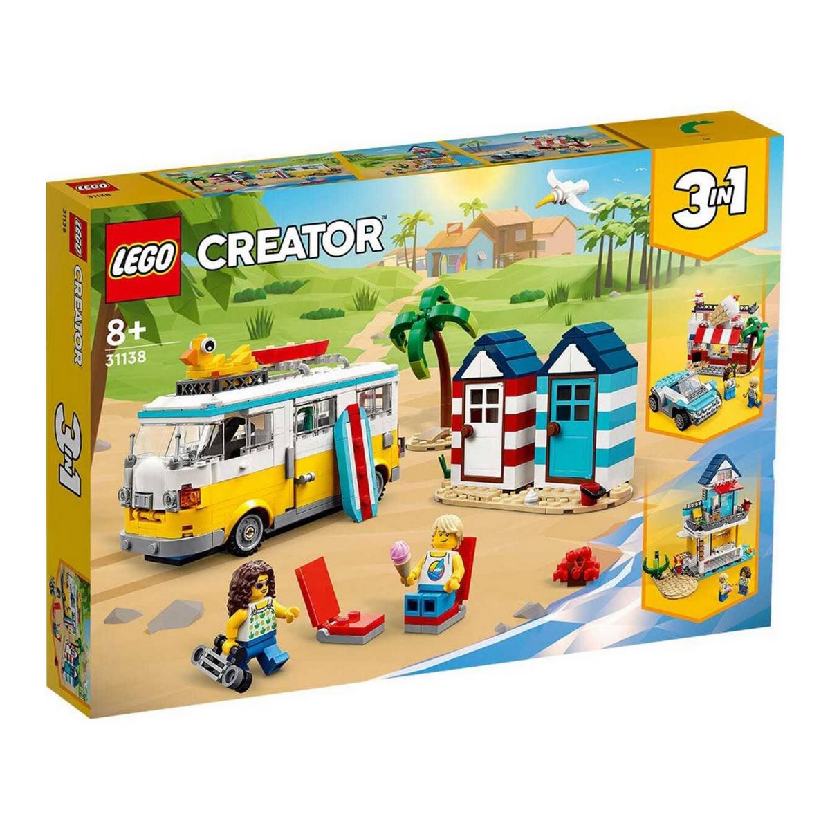 Lego Creator Furgoneta De Playa