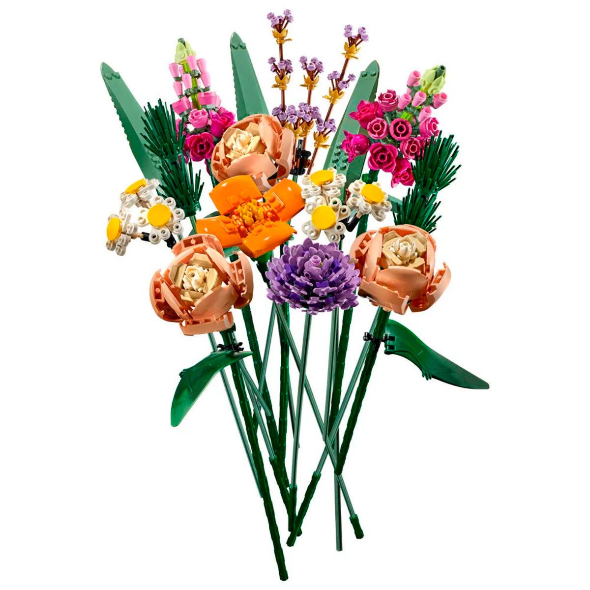 Lego Icons Ramo De Flores
