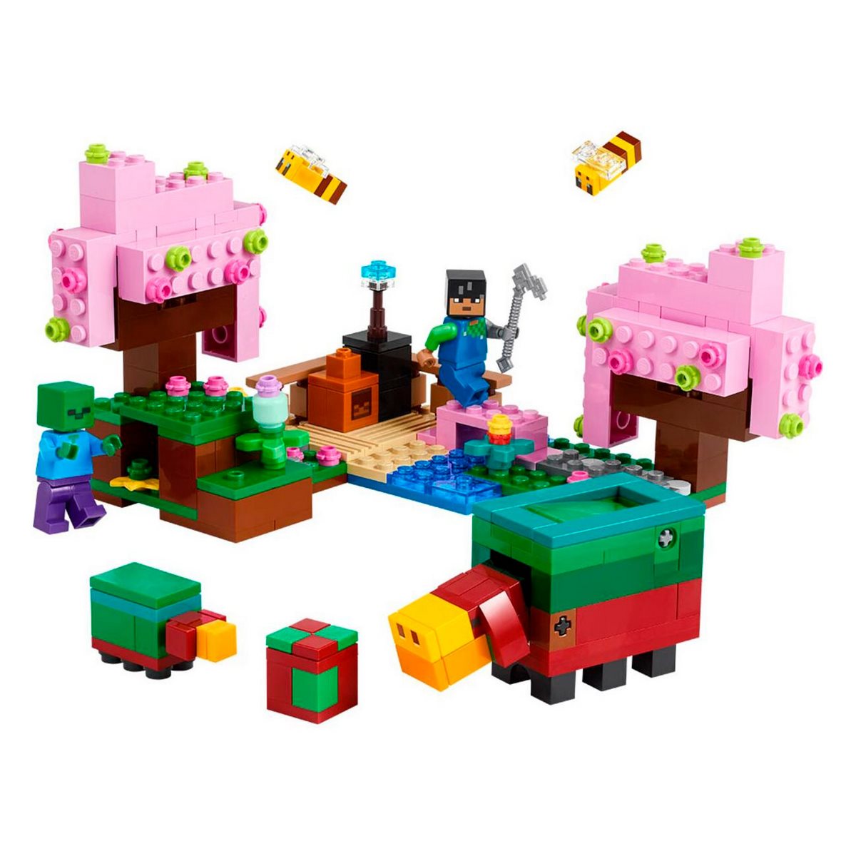 Lego Minecraft El Jardín De Cerezos En Flor