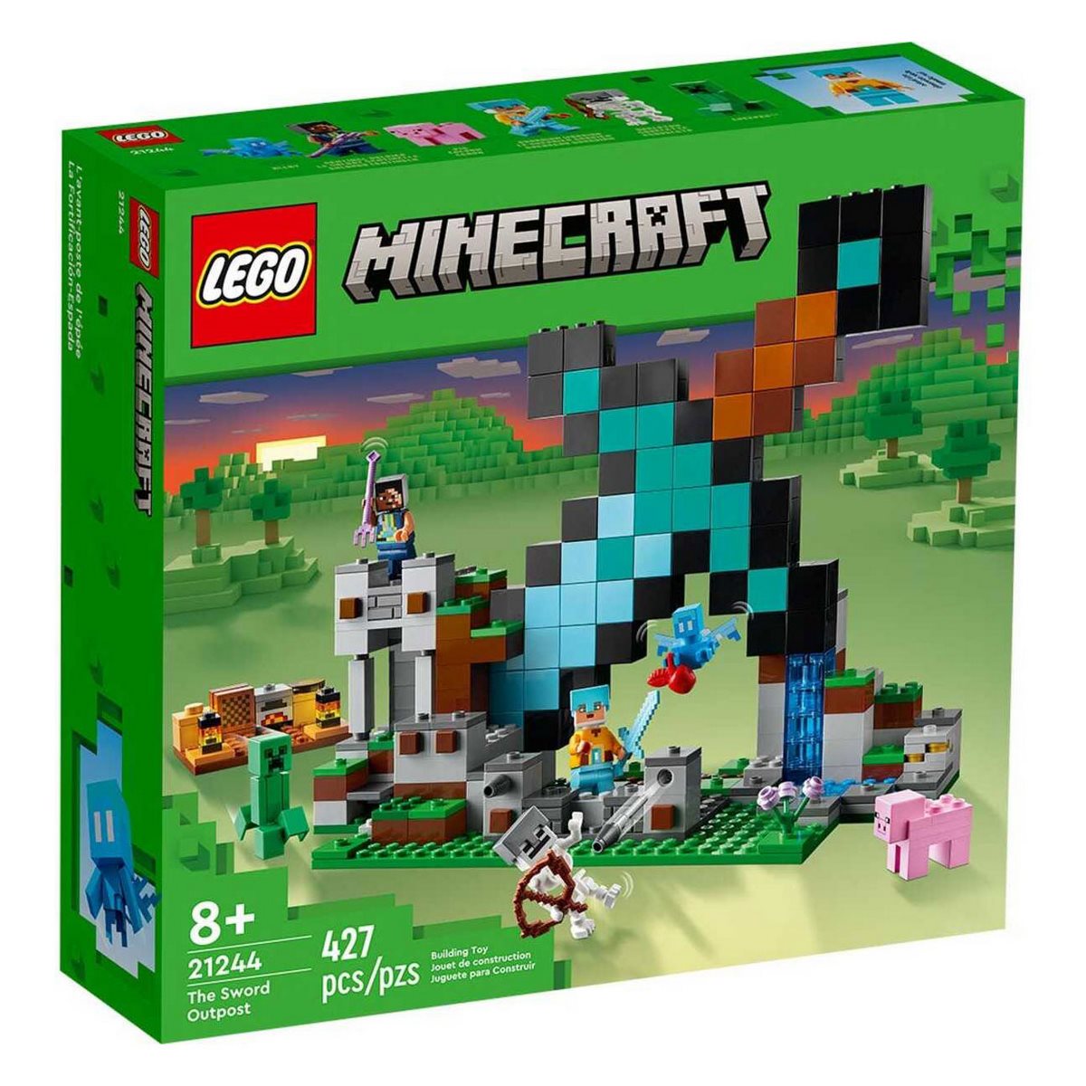 Lego Minecraft La Fortificación-Espada
