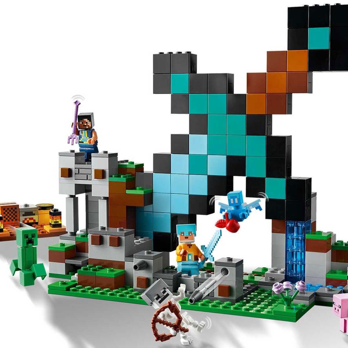 Lego Minecraft La Fortificación-Espada