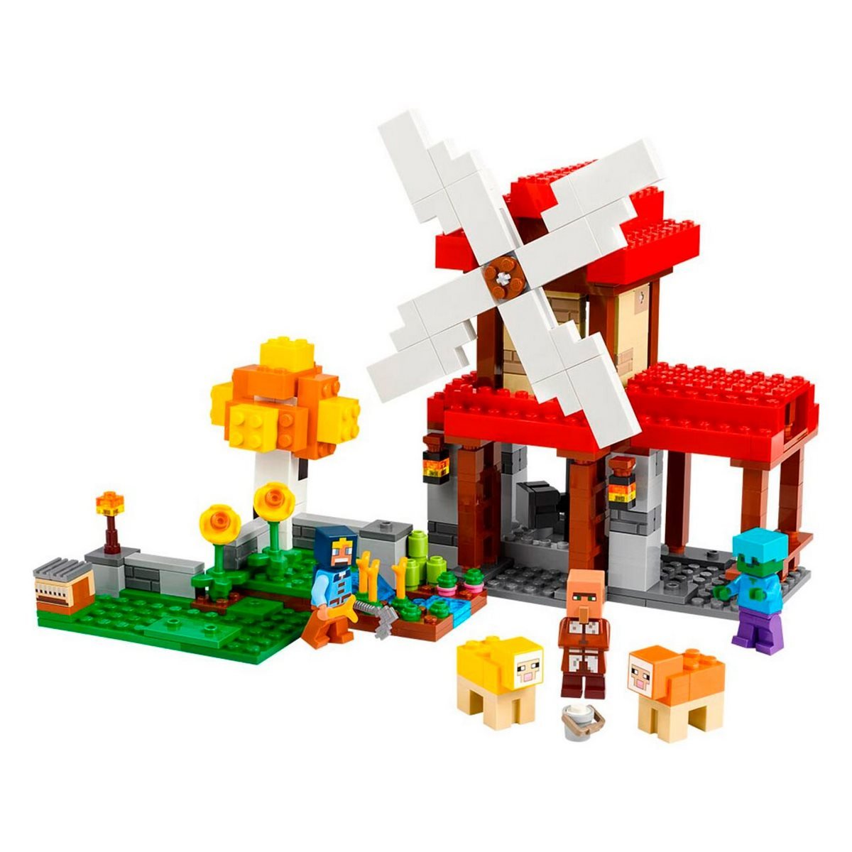 Lego Minecraft La Granja Del Molino