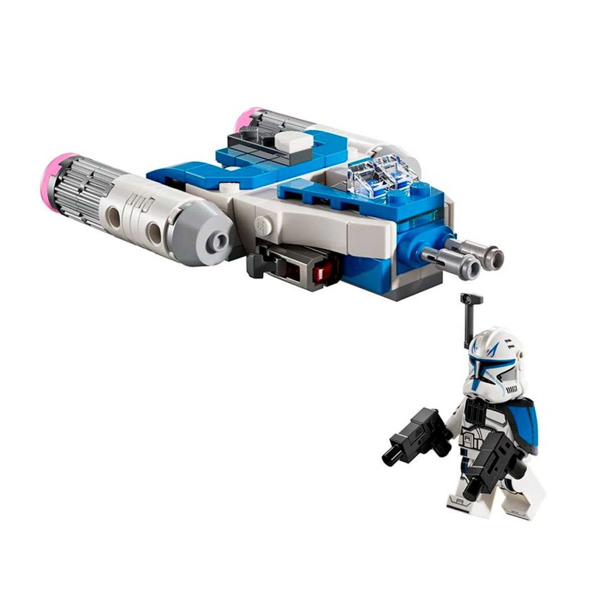 Lego Star Wars Microfighter Y-Wing Del Capitán Rex