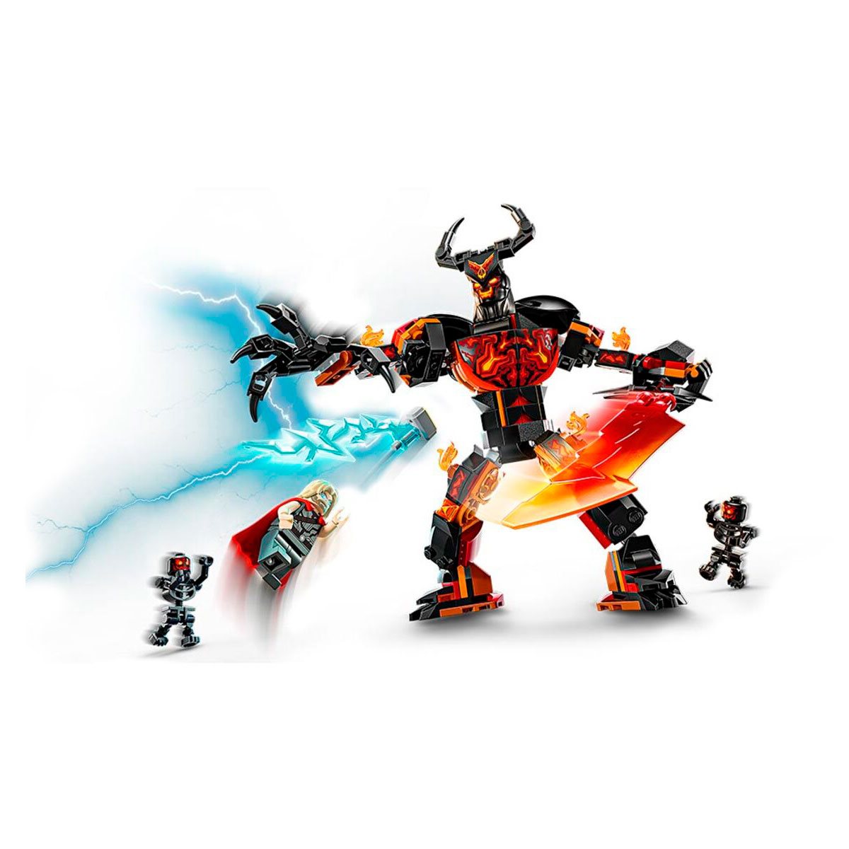 Lego Super Heroes Marvel Thor Vs Figura De Surtur