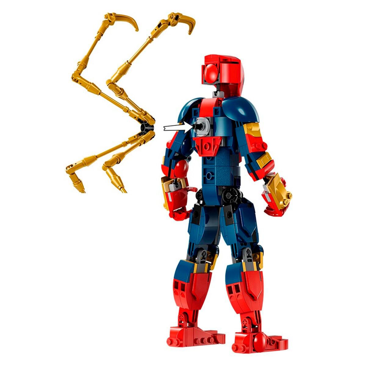 Lego Super Heroes Marvel Figura Para Construir Iron Spider-Man