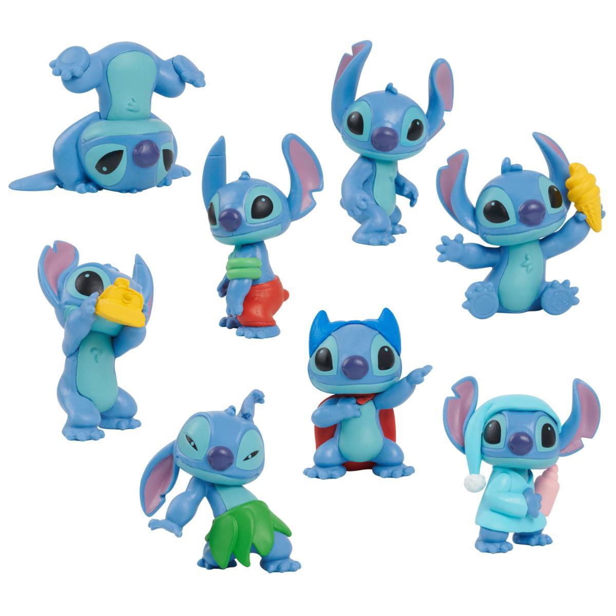 Stitch Set De 8 Figuras Categoría: Figuras y más Tipo producto:  Juegos de figuras de acción