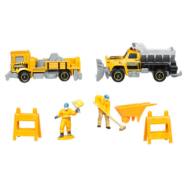 Hitch & Haul Matchbox - Zona De Construcción