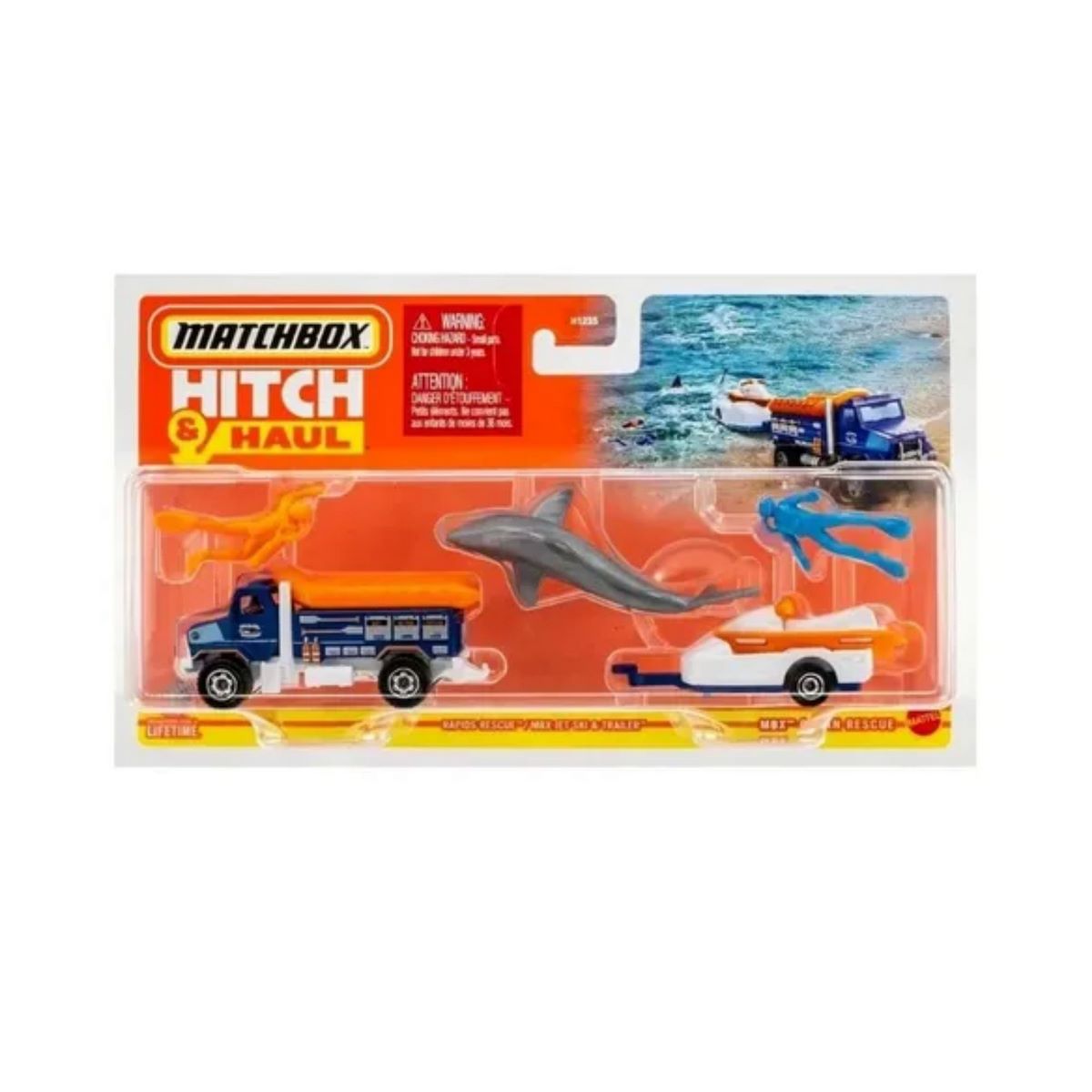 Hitch & Haul Matchbox - Rescate En El Oceano