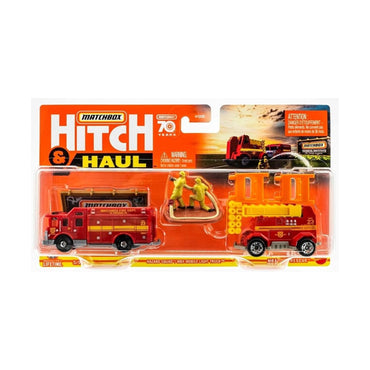 Hitch & Haul Matchbox - Rescate Del Fuego