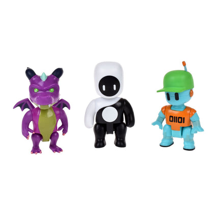 Pack 3 Figuras 8 Cms Articuladas Stumble Guys - Yang