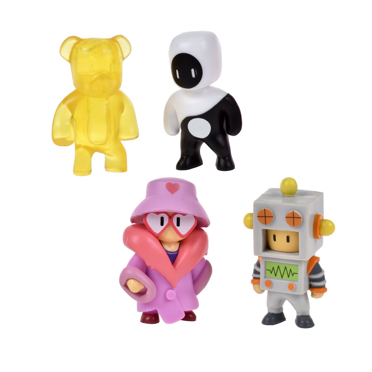 Pack 5 Figuras 5 Cms Stumble Guys - Mr.stumblebot