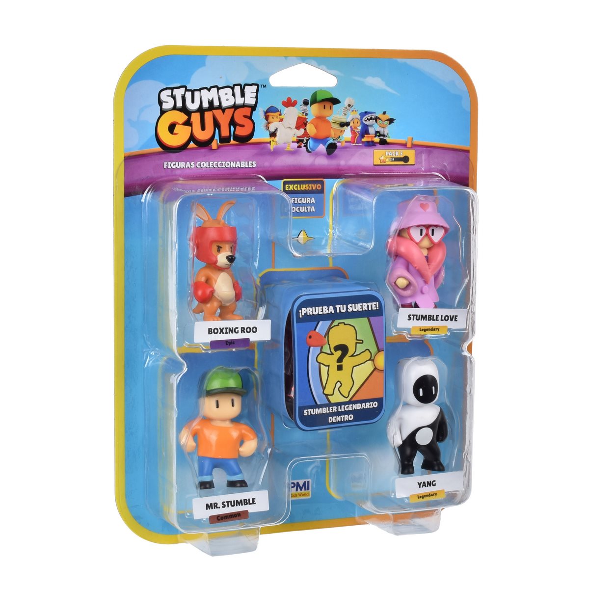 Pack 5 Figuras 5 Cms Stumble Guys - Stumble Love