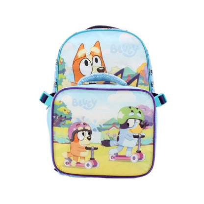 Mochila Con Lonchera Bluey