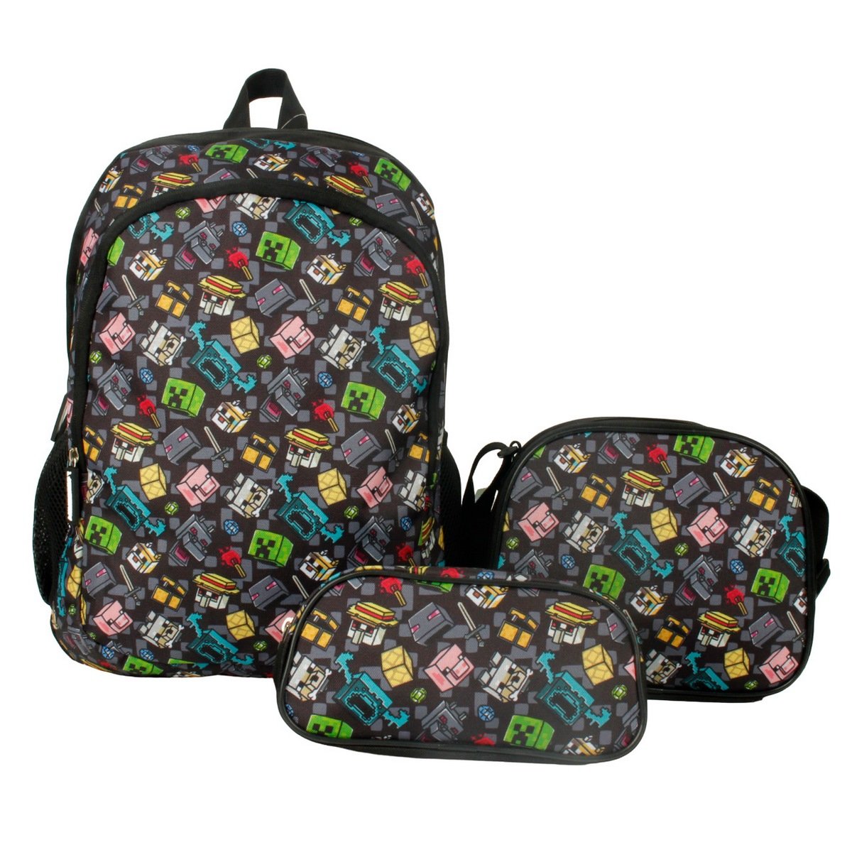 Set Juvenil 3 Piezas Minecraft