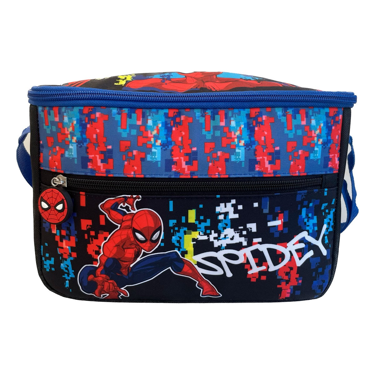 Lonchera Infantil Cuadrada Spiderman