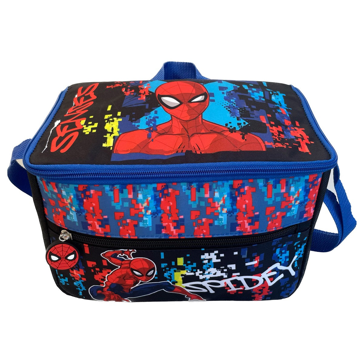 Lonchera Infantil Cuadrada Spiderman